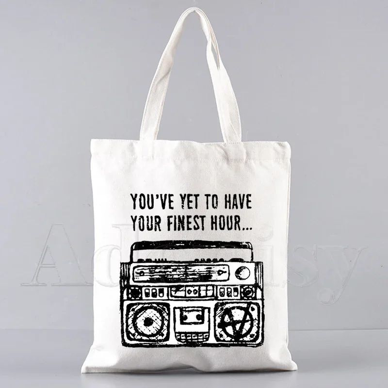 Freddie Mercury Tote Bag Unisex Canvas Bags Shopping Bags Printed Casual Shoulder Bag Foldable