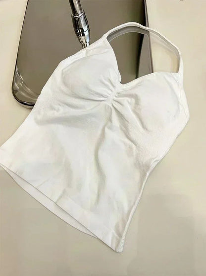 Women's Sports Gym 2-piece Set Vest High Waist Seamless Shorts Gym Wear Sportswear Essential for Workout