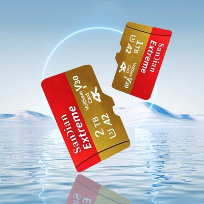 Original 128GB1TB large capacity flash memory card 512GB Class10 high-speed SD card suitable for devices such as Mac/PC/cameras·