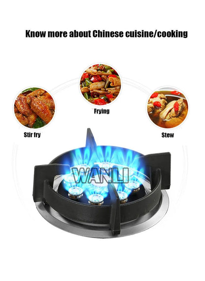 Desktop 220v Household Built-in Electric Dual-purpose Gas Stove Induction Cooker Natural Gas/Liquefied Petroleum Gas Single-burn