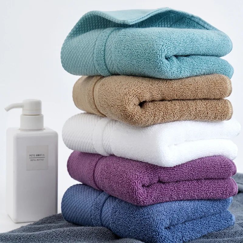 4pcs/Set Cotton Premium Hand Towel Set Lightweight And Highly Absorbent Quick Drying Thicken Soft Face Hand Towel 35x75CM