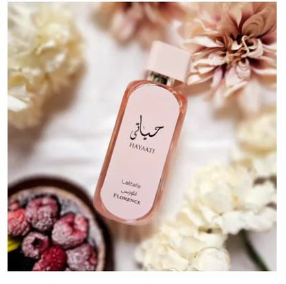 Lattafa Hayaati Men's and Women's Perfume 100ml, Woody Scent, Long-lasting Amber and Citrus Fragrance Guaranteed Gift