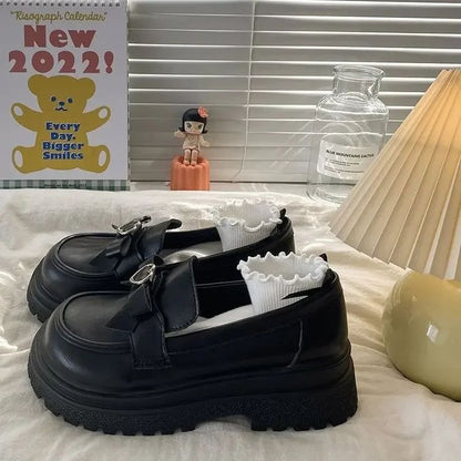 Sapatos Femininos de Salto Alto Mary Jane Loafers Lolita Sapatos de Vestir Femininos Designer Feminino Outono Primavera Novas Bombas Zapatillas