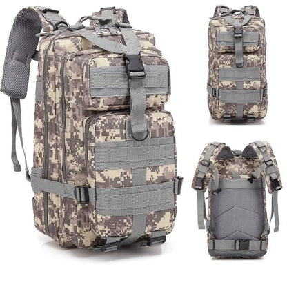 30/45L Man Tactical Backpacks HkingTraveling Bags Survival Outdoor 3P Assault Pack EDC Molle Pack For Trekking Hunting Bag