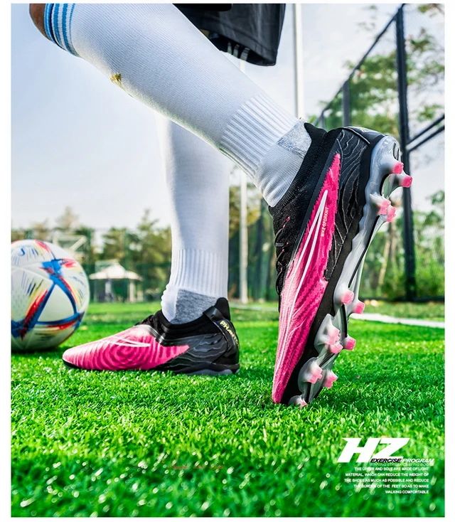 Society Cleats Men Soccer Shoes Professional Boys Football Boots Indoor Original Football Field Boots Sneakers Training Fast