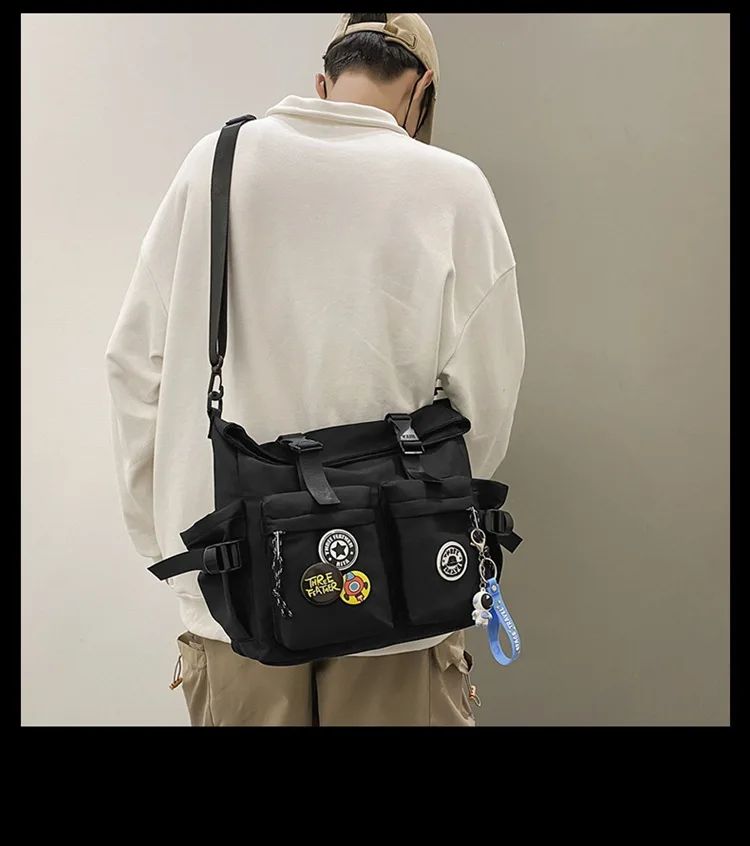 Japanese Harajuku School Bags for Teenage Girls Casual Fashion Crossbody Bag New Trendy Shoulder Bag Student Backpack Hand Bags