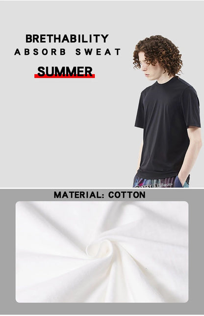 Summer Spider Men's T-Shirt Short Sleeve Sport Cartoon Hero Tops Tees Oversized Streetwear Casual T Shirts Designer Men Clothing