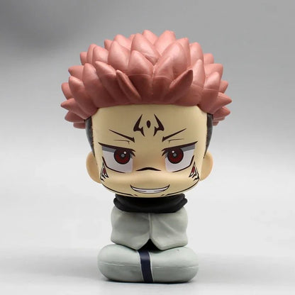 Anime Nanami Kento Ryomen Sukuna Itadori Yuji Action Figures Q Versão Jujutsu Kaisen Boneco Colecionável de PVC 10cm