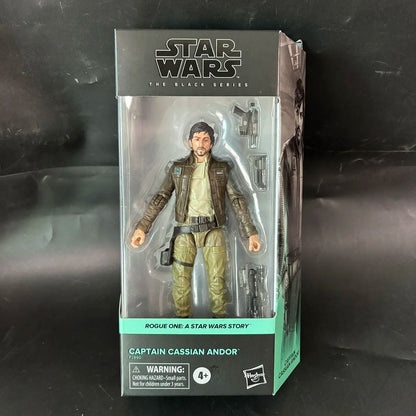 Hasbro Star Wars Black Series Obi-Wan Darth Vader Cal Kestis Boba Fett Luke Mandalorian Boneco Colecionável de Ação Brinquedo Presente