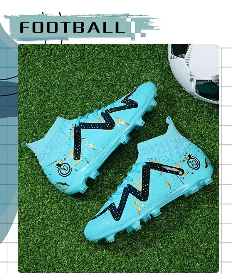 New Soccer Cleats for Men Professional Soccer Shoes Society Grass Training Original Football Boots Cleats Indoor Fast Sneakers