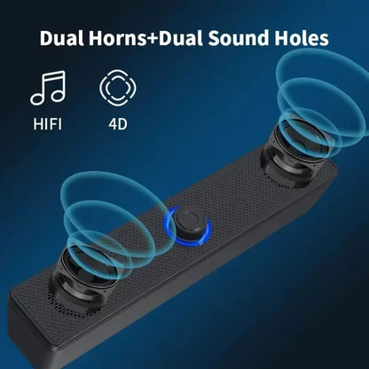 K2852 Series Home Theater Sound Svstem BT 3D Surround Soundbar PC Speaker For TV Soundbar Box Subwoofer Stereo Music Box