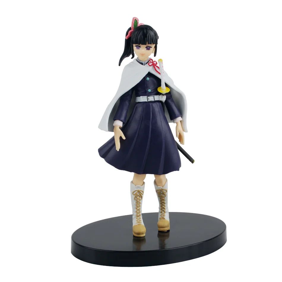 Anime Demon Slayer Action Figures Kimetsu No Yaiba Shinobu Nezuko Bonecas de PVC Coleção Modelo Enfeites Brinquedos Derivados do Japão