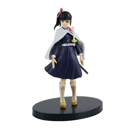 Anime Demon Slayer Action Figures Kimetsu No Yaiba Shinobu Nezuko Bonecas de PVC Coleção Modelo Enfeites Brinquedos Derivados do Japão