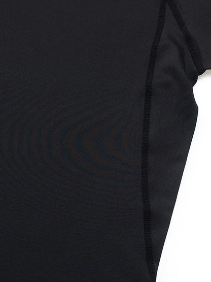 Summer Men's Fitness Quick Dry T Shirts Spider Print Athletic Compression Shirts Breathable Casual Short Sleeve Tight Tees Y2K