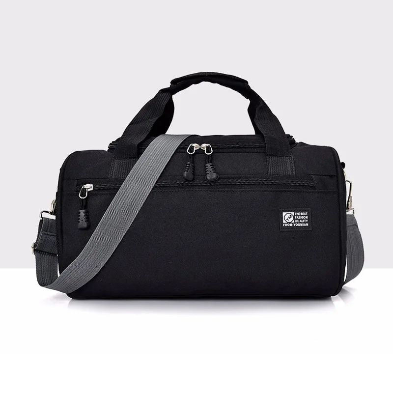 High Quality Women's Travel Bag Men's Outdoor Sports Luggage Handbag Weekend Trip Duffel Bag Female Shoulder Crossbody Bags Pack