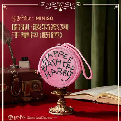Miniso Bolsas de Cosméticos Harry Potter com Co-Branding Bolsas Transversais Periféricos de Anime Brinquedos de Adereços de Cosplay Infantis Presentes de Natal