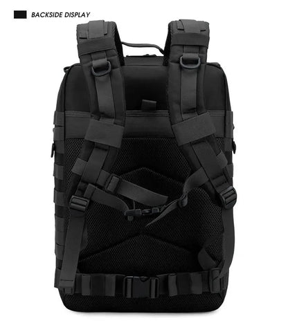 Mochila Tática Militar de 60L Masculina para Viagem, Grande Capacidade, Impermeável, Esportiva ao Ar Livre, Bolsas Multifuncionais