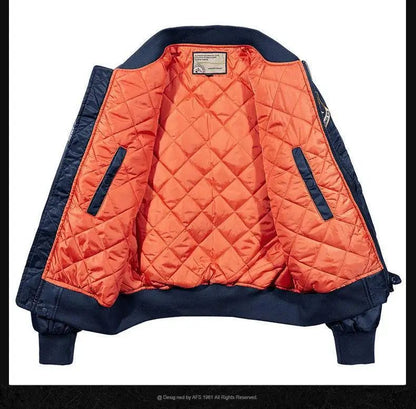 Winter Hip Hop Thick Warm Jacket Men High Quality Military Motorcycle Ma-1 Aviator Pilot Coats Male Baseball Bomber Jacket