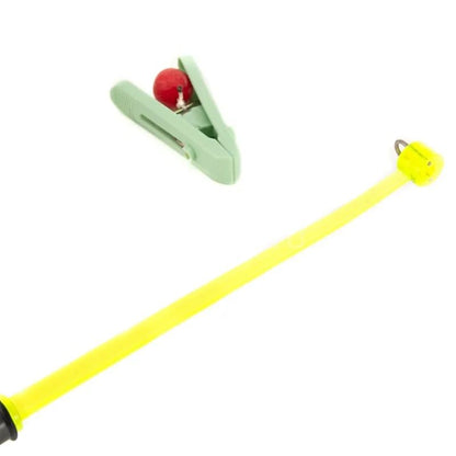NOVO Para Pesca ao Ar Livre Acessórios Portáteis Vara de Pesca de Caranguejo com Clipe 34cm Gelo de Inverno ao Ar Livre (aleatório)