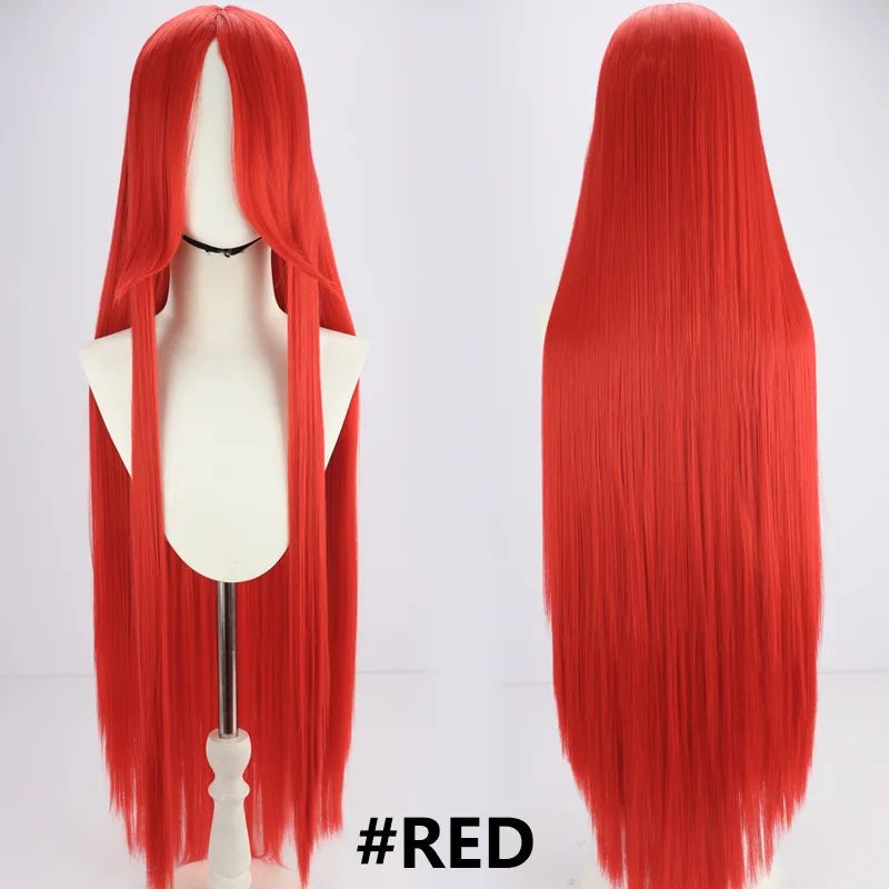 Perucas sintéticas de cabelo rosa com volume de ar, seda de cabelo macia de alta temperatura, cabelo a granel, peruca longa, cacheada, de ondas grandes, lisa, para Cosplay