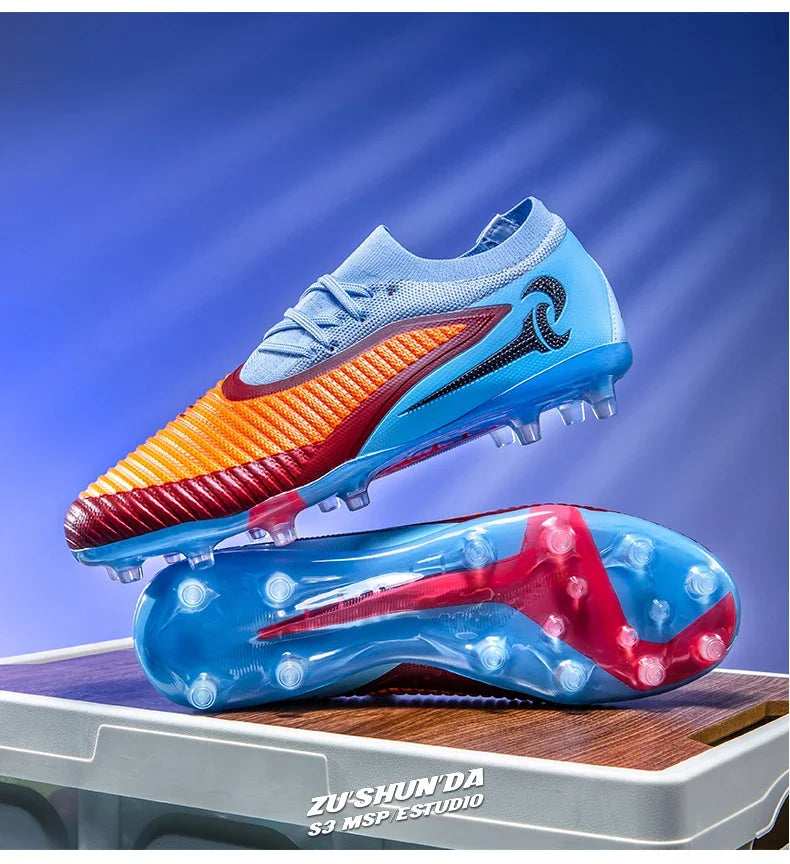 Men Football Shoes Fast Non-Slip Outdoor Football Field Boots Professional Grass Training Soccer Shoes Society Cleats Sneaker