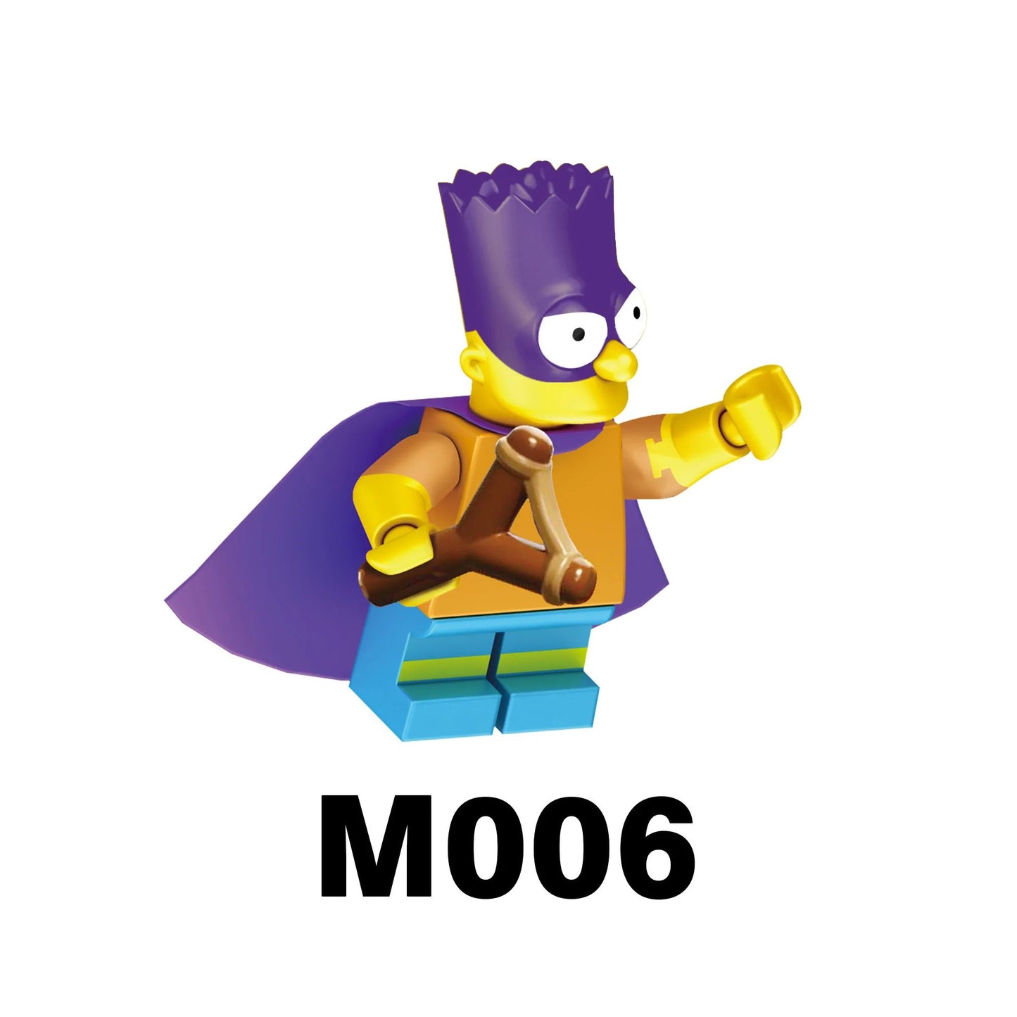 Blocos de Montar Desenho Animado Comédia Família Simpson Mini Bonecos Montáveis Blocos de Construção Brinquedos mold king boneco de ação