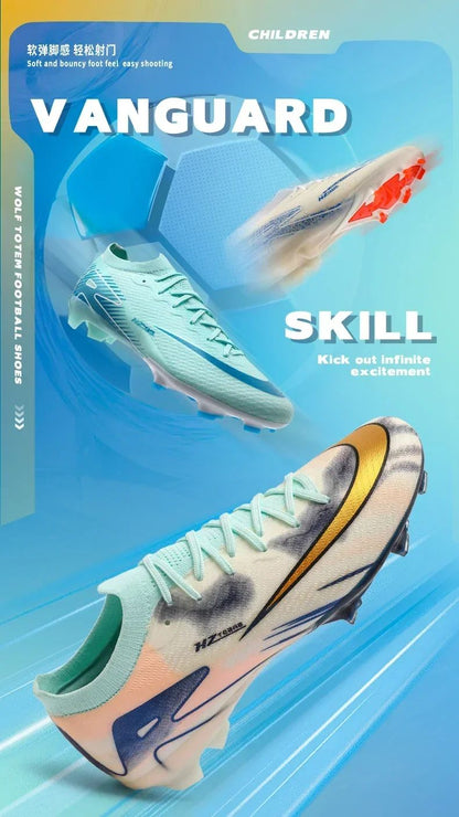 Soccer Shoes For Men Society Indoor High Quality Football Boots Cleats Professional Grass Training Studded Football Shoes Unisex