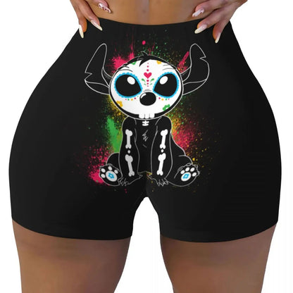 Custom Stitch Cute Movie Running Volleyball Gym Shorts for Women Athletic Workout Yoga Shorts