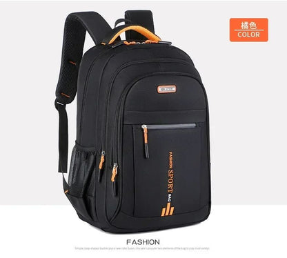 Men's Backpack Oxford Business Computer Bag Waterproof Backpack Leisure Travel Backpack High School Student Backpack For Man