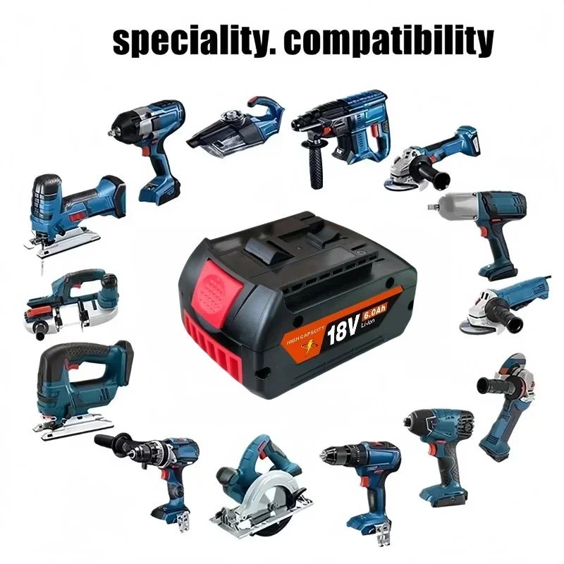 Para bateria Bosch Profissional 18V 12.0Ah, compatível com GBA GBH GSR GSB, bateria de substituição para BAT618 BAT609 BAT620
