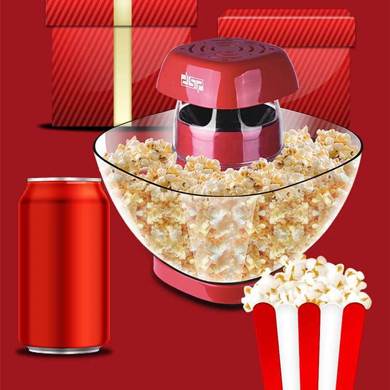 Home Popcorn Machine PM-2801 Portable Popcorn Machine 1200W Homemade Snack Popcorn Creative Gift 220V 50-60Hz