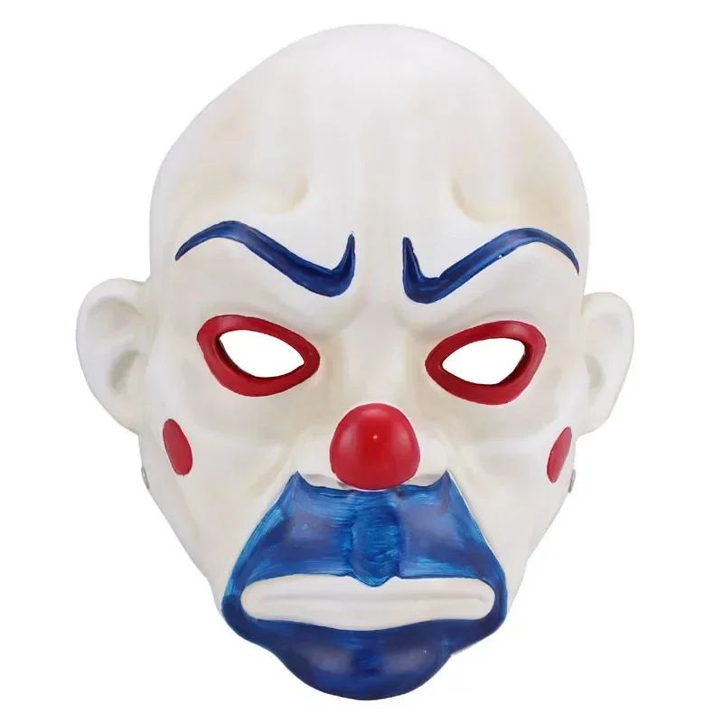 2026  Mask for Halloween Party Clown Accessories Dark Knight Joker Thief