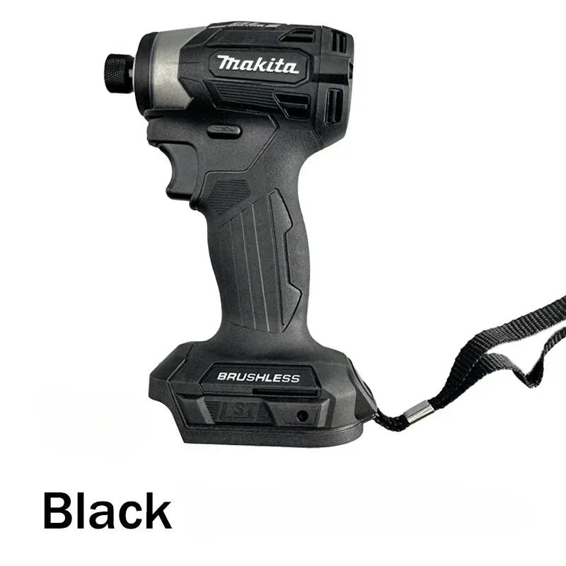 Parafusadeira de Impacto Sem Fio Makita 18V LXT com Motor Brushless Furadeira Elétrica Modos Madeira/Parafuso/T 180 N·M Ferramentas Elétricas Recarregáveis DTD173