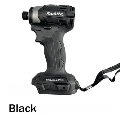 Parafusadeira de Impacto Sem Fio Makita 18V LXT com Motor Brushless Furadeira Elétrica Modos Madeira/Parafuso/T 180 N·M Ferramentas Elétricas Recarregáveis DTD173