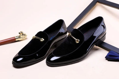 ZapatosPara HombreMen Social Shoe AutumnLuxury Men Dress Leather Shoe Fashion Flat Men Shoe Italian Business Casual Shoes Loafer