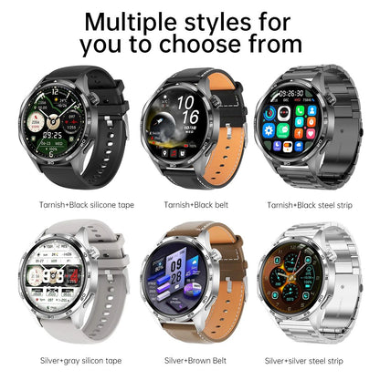Xiaomi 2025 New GPS NFC Smart Watch Men 360*360 AMOLED Screen Heart rate Bluetooth Call IP67 Waterproof Man Smartwatch