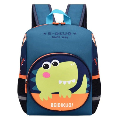 Mochila escolar de jardim de infância para meninos, desenho animado fofo de dinossauro, para estudantes, bebês de 2 a 5 anos, mochila de menina, mochila Homem-Aranha