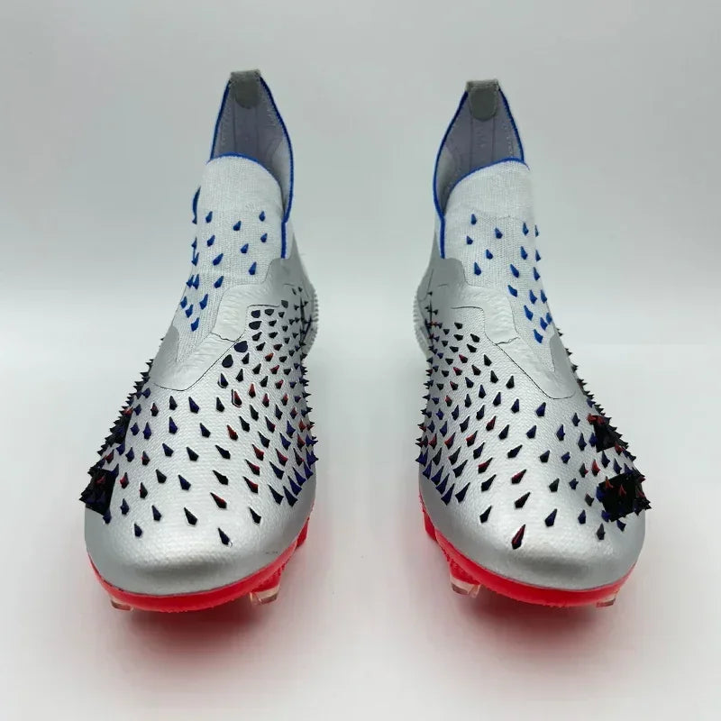 New Men Football Field Boots Professional Original Soccer Shoes Resistant Unisex Comfortable Ankle Cleats Football Shoes Outdoor