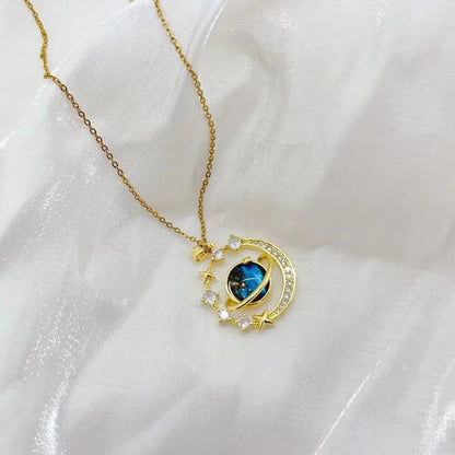 Colares Para Mulher Colar Delicado e Belo de Pingente Estrelado com Zircônia Micro-Incrustada Pingentes de Luxo ?????