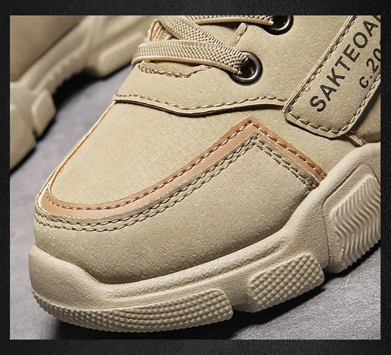 Winter Children's Boots Boys Plus Cashmere Thicken Warm Snow Boots Girls Non-slip Outdoor Boots Student Shoes Hiking Shoes