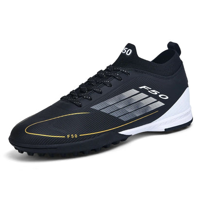 Men Professional Soccer Shoes Society Cleats Outdoor Football Shoes Society Cleats Grass Training Football Field Boots Sneaker