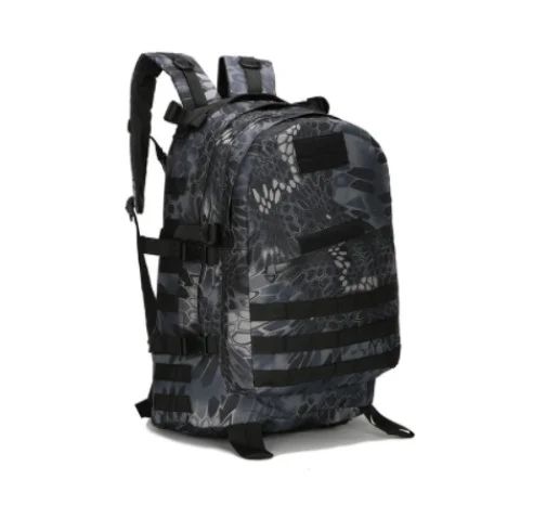 Mochila Tática 3D 50L para Atividades ao Ar Livre Molle Assault Bag à Prova D'água para Caça Escalada Caminhada Pesca Trekking Viagem