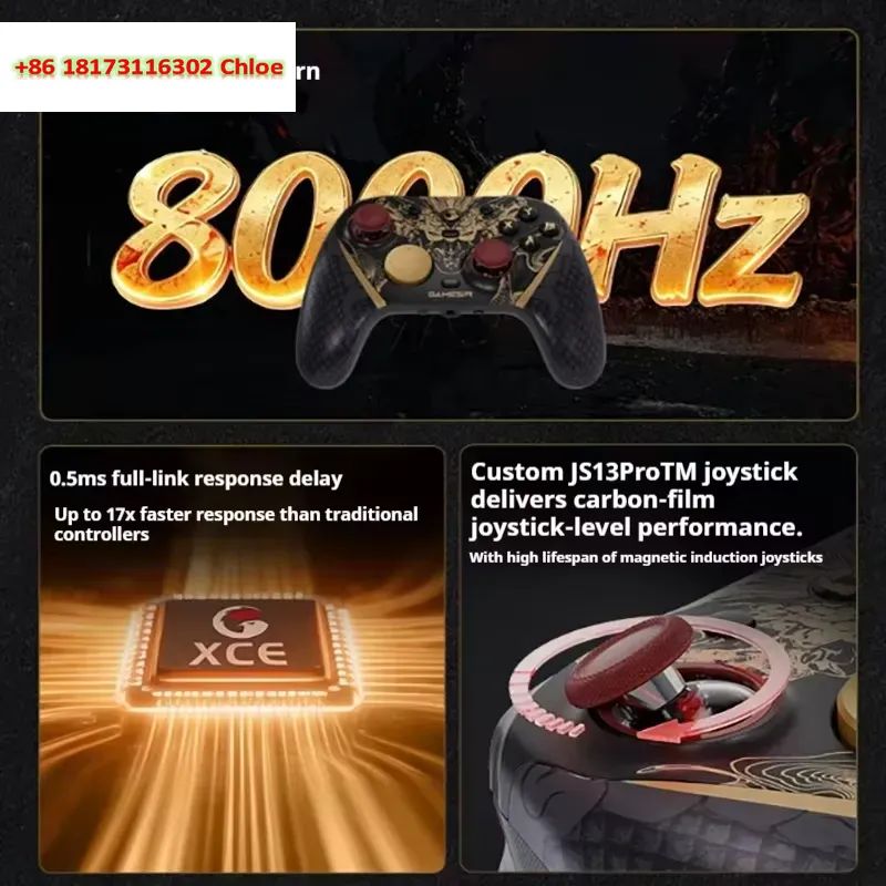 G7 Pro 8K Gamepad Nioh3 Edition Wireless for Gaming Controller JS13Pro TMR Rocker PC/SteamDeck/Switch2