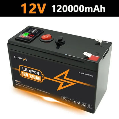 Atualize a bateria de lítio recarregável LiFePO4 12V 150Ah, até mais de 4000 ciclos, para pequenos UPS, energia solar, sonar de pesca, Power Wheels