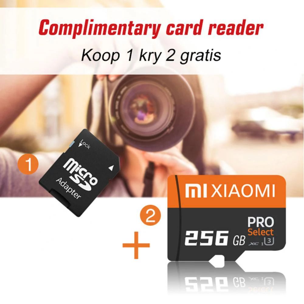 Cartão Micro TF SD Xiaomi de Capacidade Real 1TB 512GB 256GB Cartão de Memória de Alta Velocidade Cartão De Memória 128GB para Sony Lenovo Nintendo