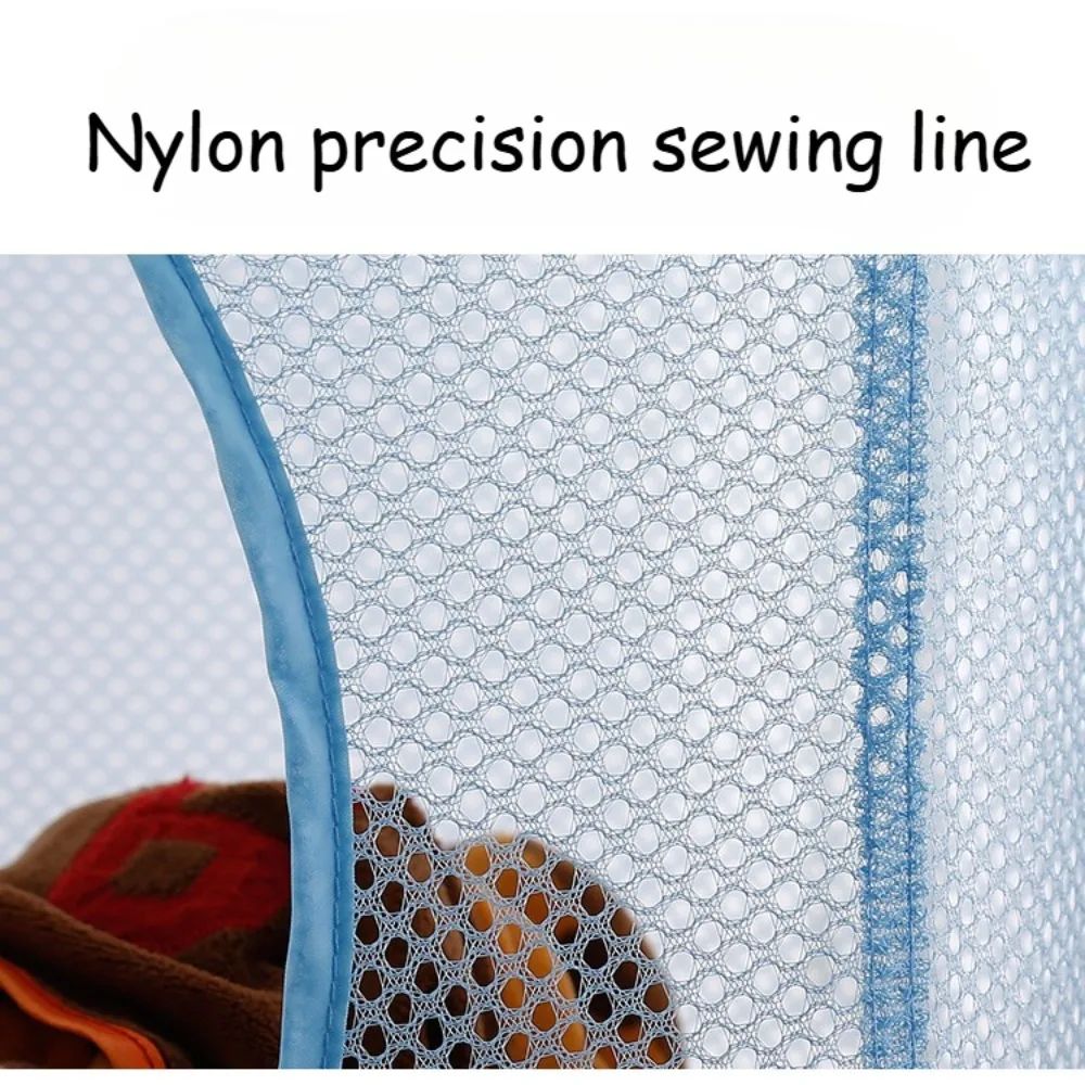 4-Layer Hanging Mesh Toy Storage Bag Foldable Organizing Mesh Suitable for Storing Toys Gloves Hats Socks and Other Items