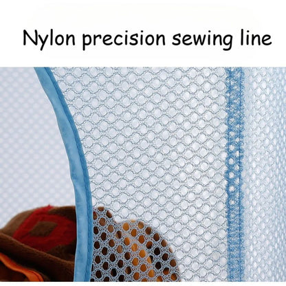 4-Layer Hanging Mesh Toy Storage Bag Foldable Organizing Mesh Suitable for Storing Toys Gloves Hats Socks and Other Items
