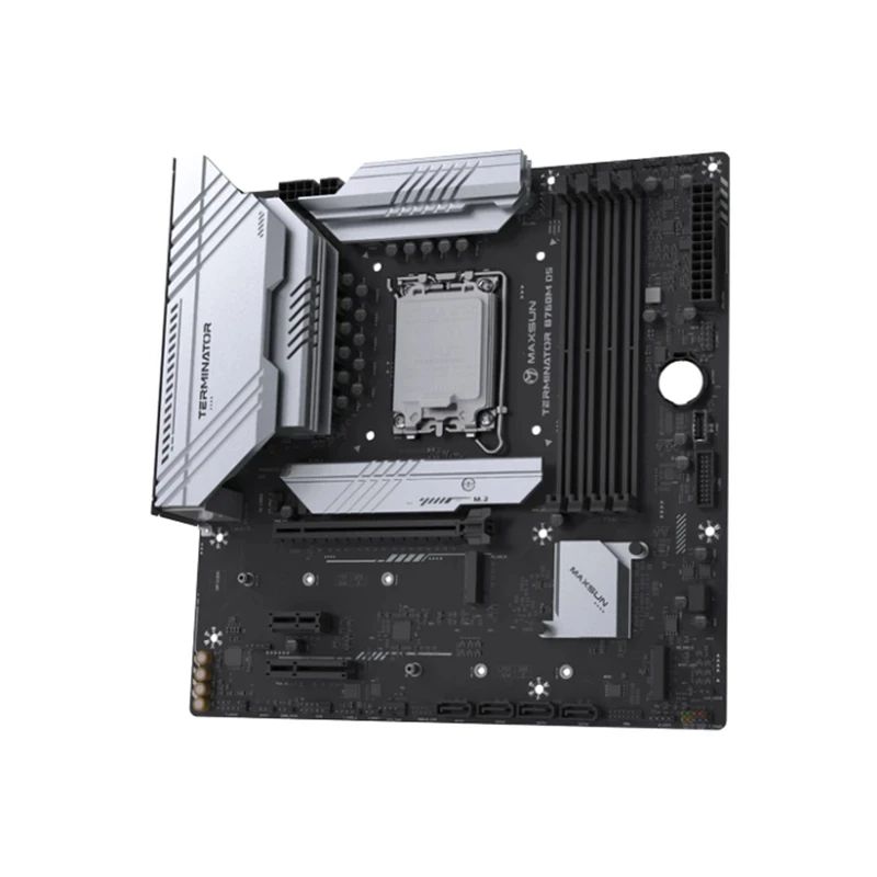 MAXSUN Gaming Mainboard B760M D5 Motherboard support Intel 14 13 12th CPU DDR5*4 M.2 PCIEX16 5.0 Desktop Computer components