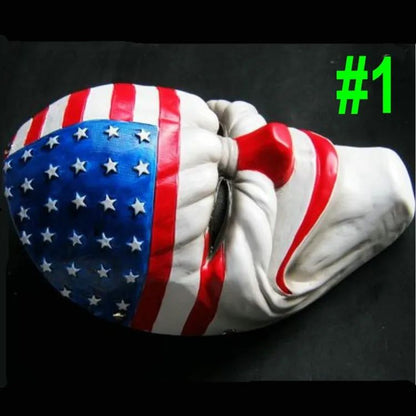 Scary Clown Mask Payday 2 US Flag Clown Masks Masquerade Carnival Party Mask Horrible Funny Pay Day Mask Halloween Prop Supplies