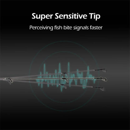 Vara de Pesca Mavllos Resolute Light BFS para Arremesso, Isca 0.8-7g, Linha 2-6lb, Ponta Sólida Rápida, 4 Seções, Carbono, para Pesca de Robalo e Spinning